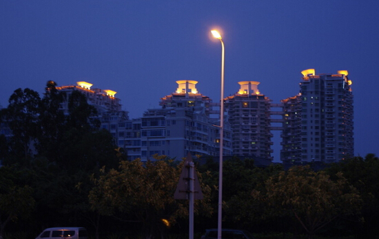 Xianyang City has completed the replacement work of LED street lights Xianyang City has completed the replacement work of LED street lights